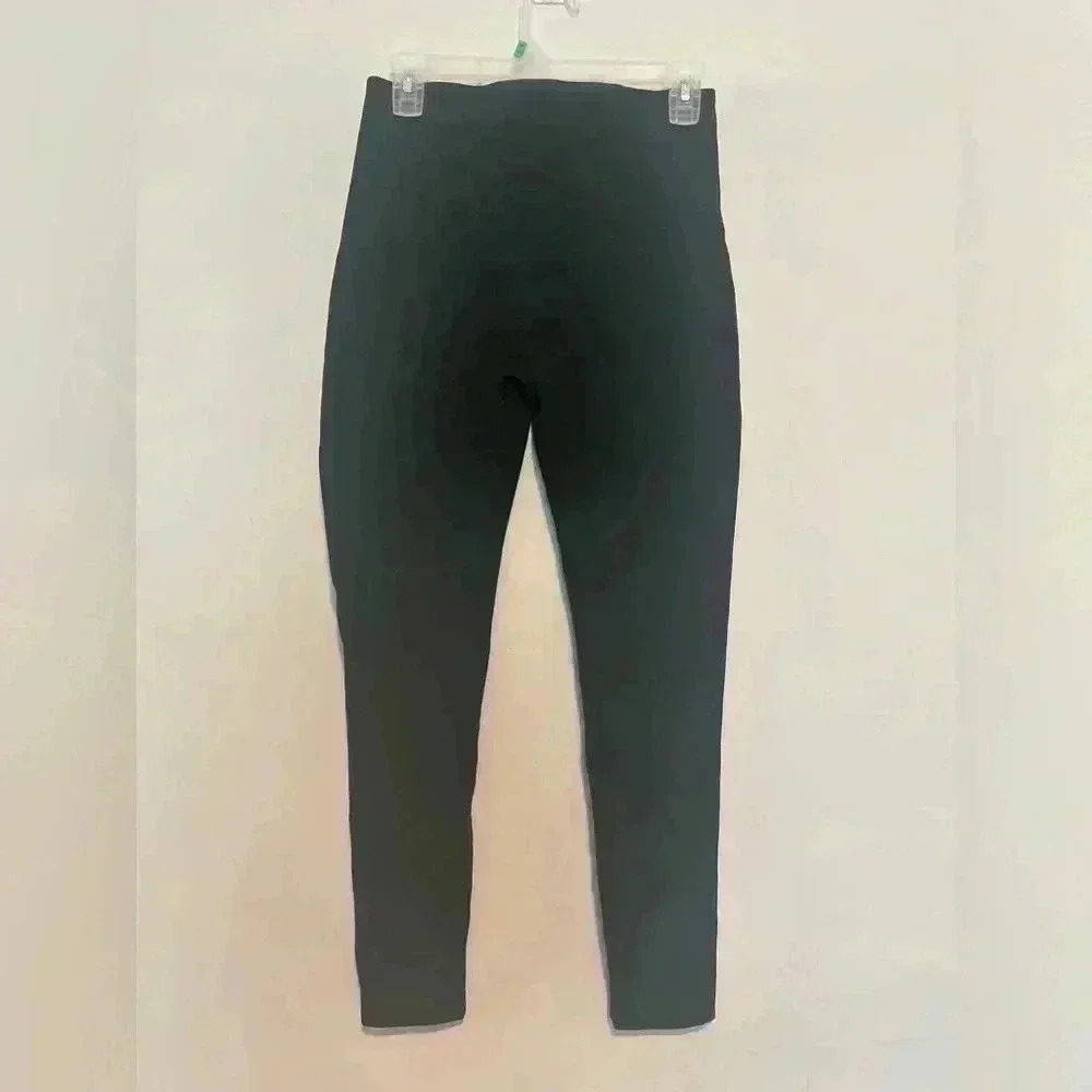 SPANX Womens High Was it Crop Leggings Black Size L -Pressure Waist